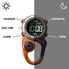 Dakota Digital Backpacker Clip, Fob and Pocket Watch, Alarm, Stopwatch,