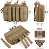 WYNEX Tactical Mag Admin Pouch, Molle Utility Tool Pouch Medical