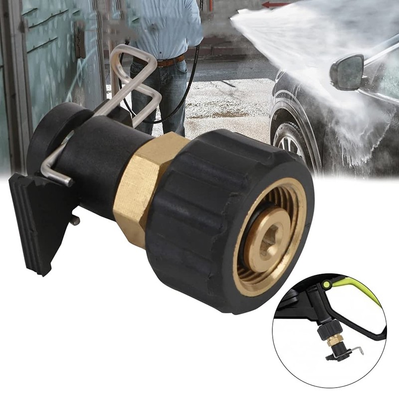 MoreChioce M22 Pressure Washer Adapter, 14 mm 2320 PSI Pressure