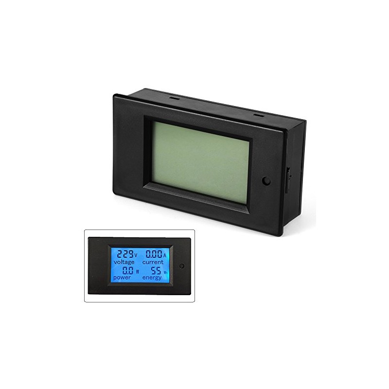 zmart Digital Voltage Current Energy Meter AC80-260V 20A Japanese Instruction