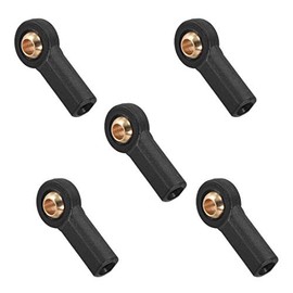 uxcell 5 Pcs M3 3.0xL20mm Lever Steering Linkage Tie Rod End Ball Head End without Screws and Nut for RC Robot