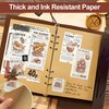 Joy & Inspiration PU Leather Notebook A5 Dark Brown Refillable