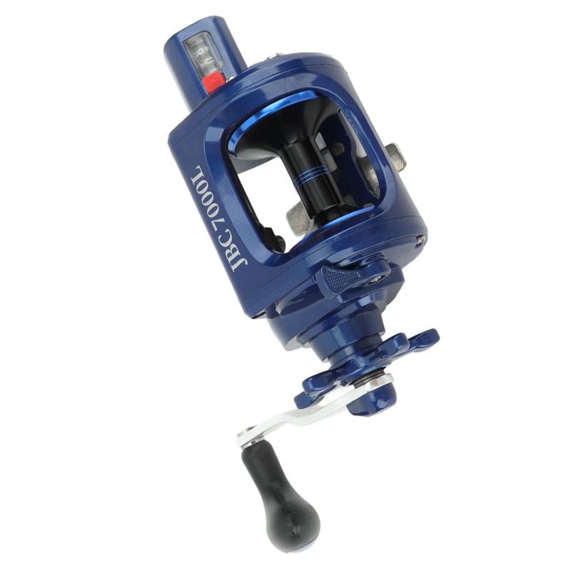 Baitcasting Fishing Reel Round Baitcaster Reel Smooth Powerful Saltwater Inshore