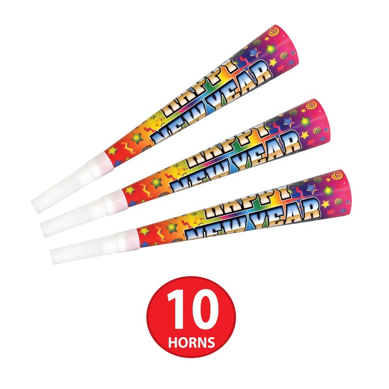 Beistle Rainbow Blast Happy New Year's Eve Party Assortment for