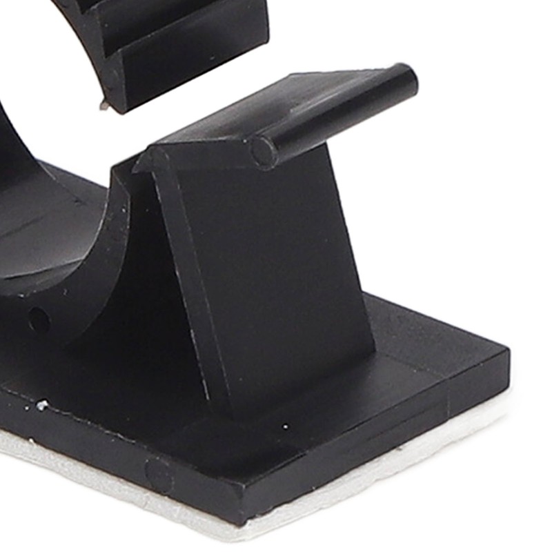 100 Pcs Cable Clips Adjustable Self Adhesive Wire Management Clamps