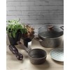Pinti Natura Series Aluminium Saucepan Diameter 20 cm Non-Stick Coating