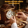 12 PCS Brass Clock Hand Nut Assortment, Clock Hand Assortment,