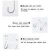 Lumivra 2Pcs Over Door Storage Hooks – Double Hanger for