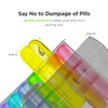 AUVON Weekly Pill Organizer 3 Times a Day, Large 7