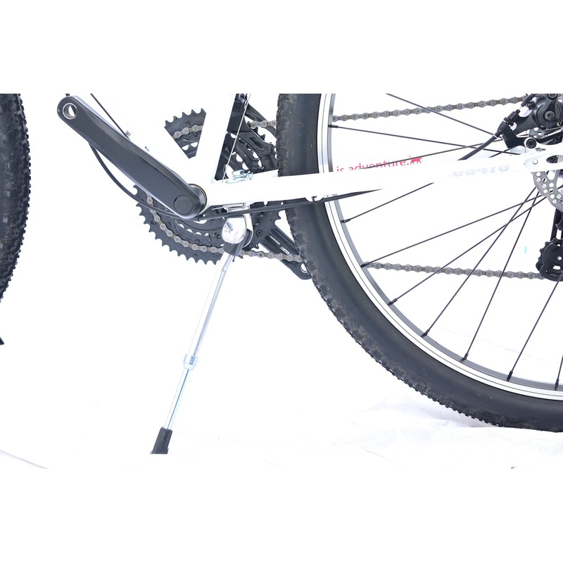 Cycle Design 26650 Bicycle Kickstand Center Stand 20-28 Silver