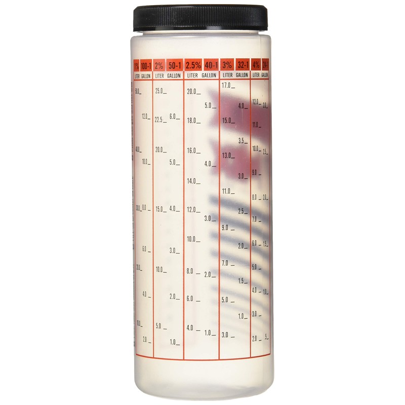 Maxima Racing Oils 10920 Quick-2-Mix Oil/Gas Ratio Mixing Bottle -