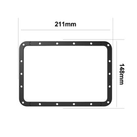 2PCS FEP Release Films Replacement for Anycubic Photon M3, Integrated Design Upgrades Resin Vat Pre-Installed FEP Film for 3D Printer Accessories, 211 x 148 x 0.15mm