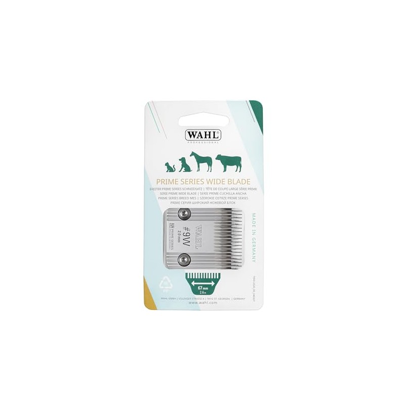 Wahl Prime Series Cutting Set, #9, 2.0 mm, Full Tooth
