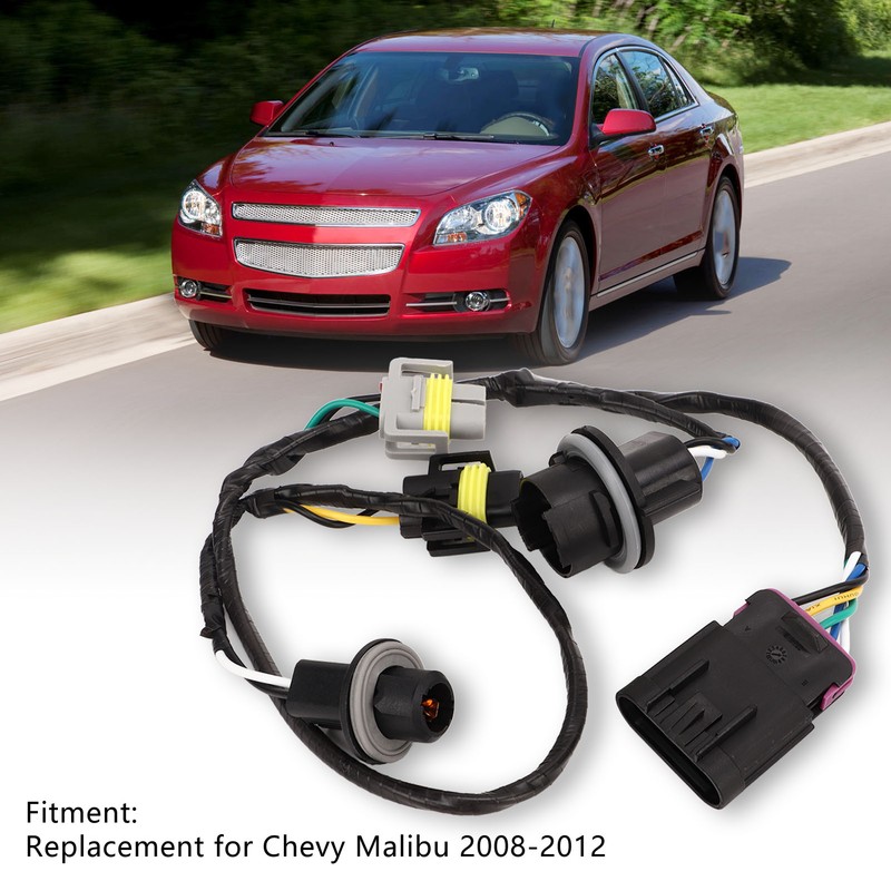 Headlight Socket Cable 15930264 Front Headlamp Connector Wiring Harness Replacement