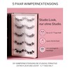 Aylashes Fake Lashes Starter Set, False Eyelashes, Natural, The Star