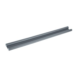 Hermex GUPO-103, Guardapolvo con funda 100 cm color gris, 1 pieza