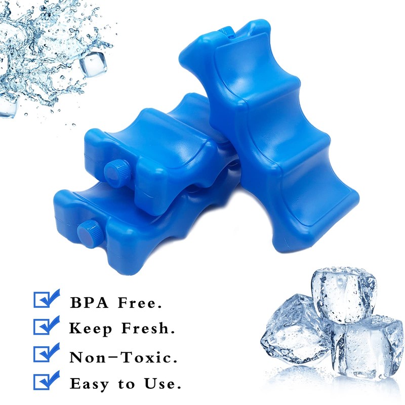 3 Pack Breastmilk Ice Pack,Reusable Ice Packs for Breastmilk Storage,Bottle