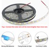 QVEVDACAR RV Awning Strip Lights, 12V 16.4FT RV Underglow Led