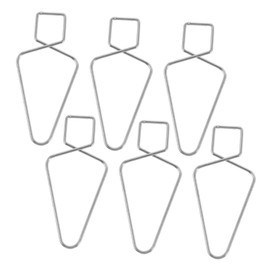 KOMBIUDA 100Pcs Drop Ceiling Hook Clips Bar Squeeze Hangers for Suspended Ceiling Tiles for Hanging Signs Decorations and Light Items Offices Homes and Events