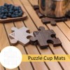 BENECREAT Acrylic Puzzle Router Template, 14x14cm Acrylic Handle Cutting Board
