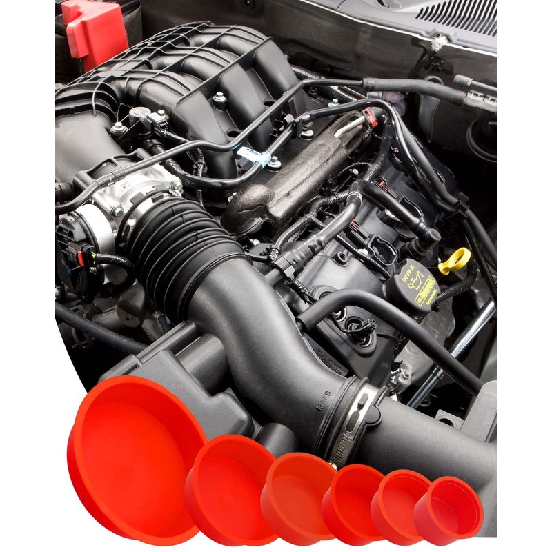 28 Pcs Automotive Cap Plugs Kit 0.11" to 4.37" Fit