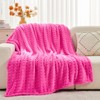 NEWCOSPLAY Super Soft Twin Blanket Pink Premium Silky Flannel Fleece