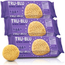 Tru-Blu Oatmeal Home Style Cookies | No artificial ingredients | No High Fructose Corn Syrup | Made in the USA | 12 Ounce (Pack of 3)