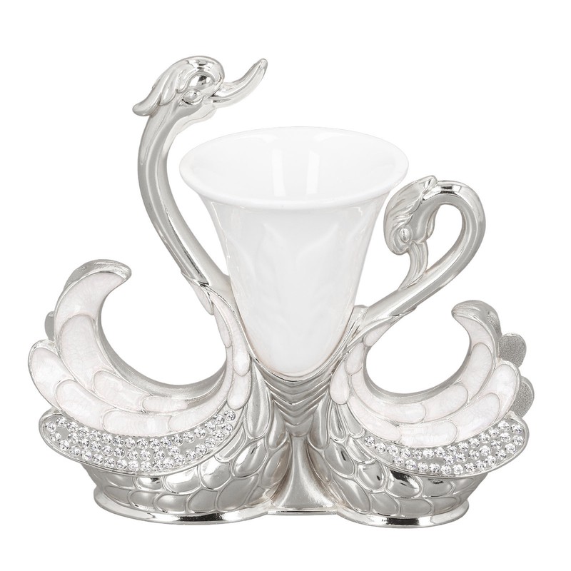 Swan Shape Dinnerware Set Light Luxury Exquisite Elegant Swan Shape