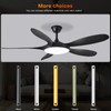 Nianzcy 16 Inch Ceiling Fan Downrod with Extension Cord, 1.3-Foot