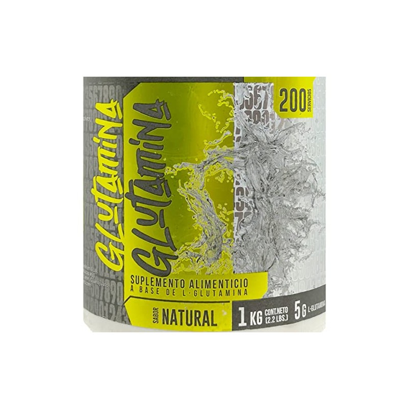 Glutamina en polvo sin sabor 1 kg 43 supplements