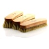 Solitaire Shoe shine brush from 100% Horsehair - black Rosshar,