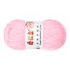 sourcing map Crocheting Yarn, Pink 4 Ply Acrylic Yarn 50g