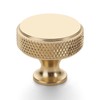 Amerdeco 10 Pack Gold Knurled Cabinet Knobs Kitchen Cabinet Handles