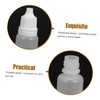 VILLFUL 10 Pcs Portable Plastic Dropping Bottles Refillable Mini Squeezable