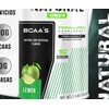 Bcaas Aminoácidos 500g Green 50 Servicios Sabores