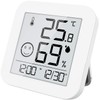 infactory Living Room Thermometer: Digital E-Ink Thermal and Hygrometer with