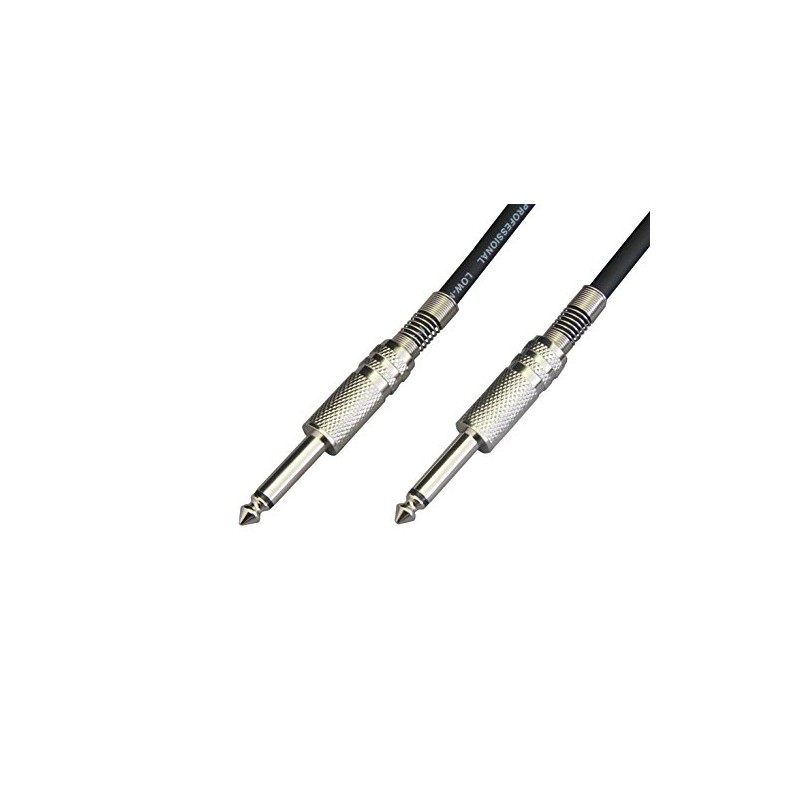 F-Factory 6.3mm Mono Standard Plug (Male) to 6.3mm Mono Standard