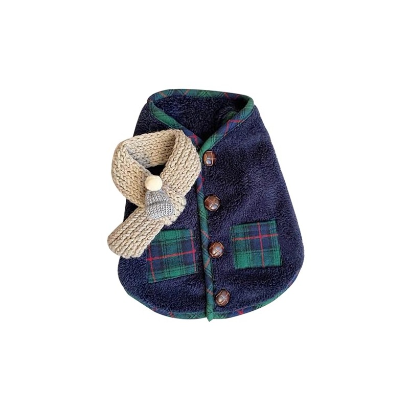 Dpofirs Ropa de Invierno para Perros, Ropa de Invierno para