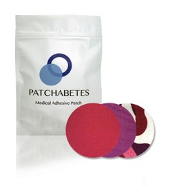 Small Round Patches - Compatiable with The Freestyle Libre 2 & 3 + Smaller Sensors & Devices (Pink Camo Mixed)