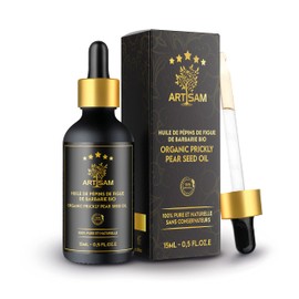 Best Anti-Ageing Oil - Organic Bargium Oil Top 1 Anti Wrinkle Care Cold Pressed Certified 100% Pure and Natural Extra Virgin 15ml