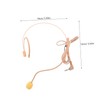SUPVOX Performance Headset Microphone Lightweight Wireless Mic for Singing and