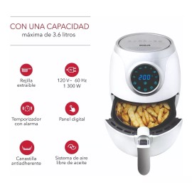Rca Freidora De Aire Digital Rc-106 Color Blanco