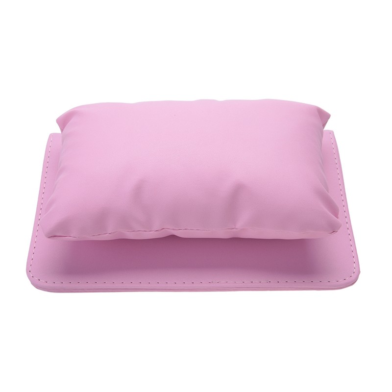 Soft PU Leather Detachable Washable Hand Rest Pillow + Folding