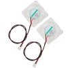 2Pcs 3D Printer Cooling Fan LED Light Hydraulic Bearing Mini