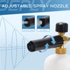 Foam Cannon Dual Connector Accessory, 1/4 Inch Quick Connector, 5
