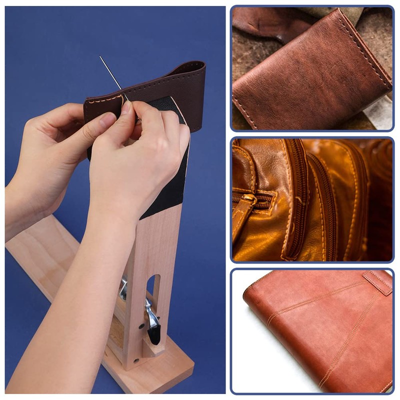 LUNARM Leather Pony - Table Desktop Pony Horse Clamp Leather