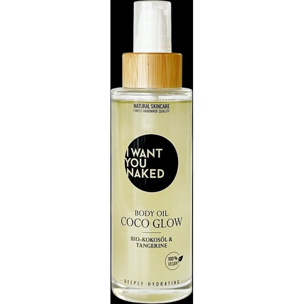 I WANT YOU NAKED Coco Glow Body Oil, 100 ml