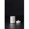 TAWCHES Doric Scroll Ceramic Canisters Sets For The Kitchen Canisters