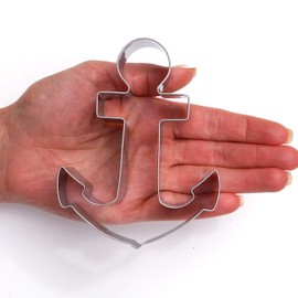 Anchor Cookie Cutter - Stainless Steel