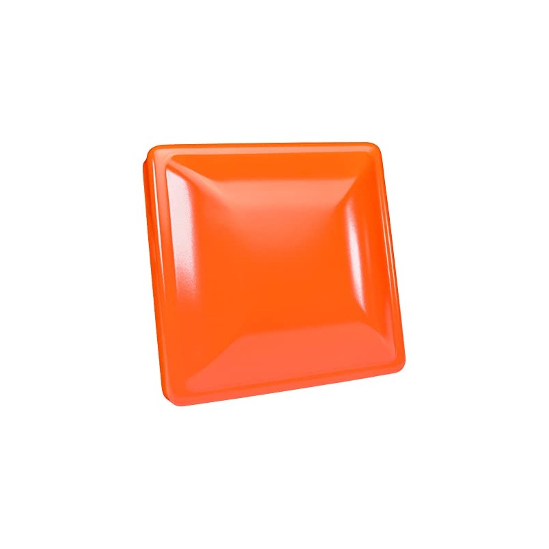Fluorescent Orange Powder Coating Paint, 1lb